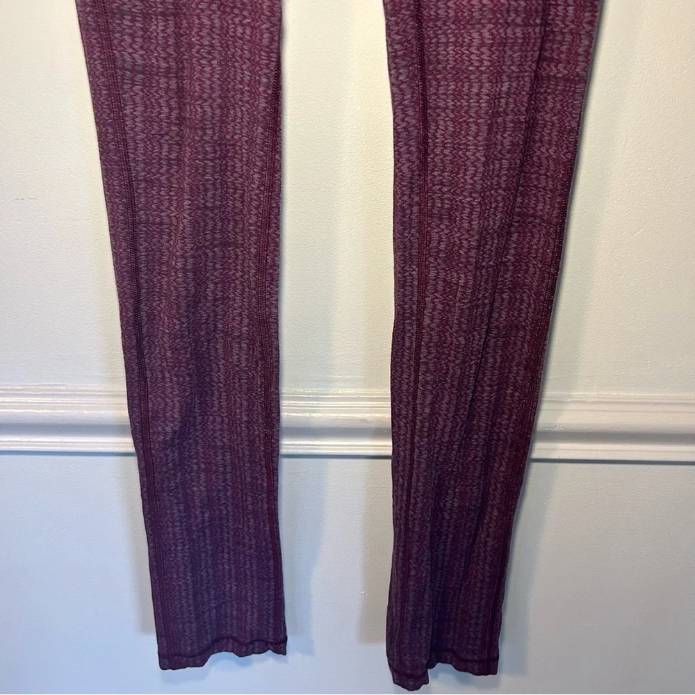 Lululemon Plum Skinny Will Yoga Pants Size 6